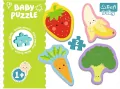 Puzzle Baby Classic. Warzywa i Owoce - tantis.pl