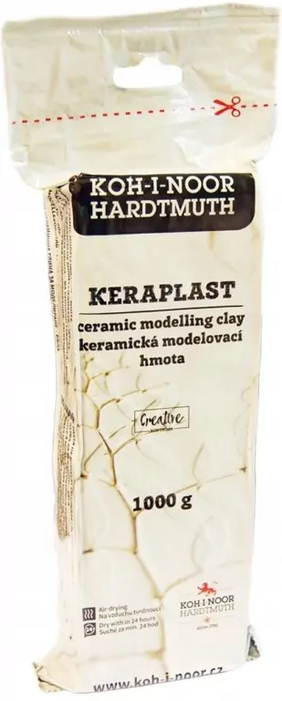 Glinka samoutwardzalna biała 1000g - tantis.pl