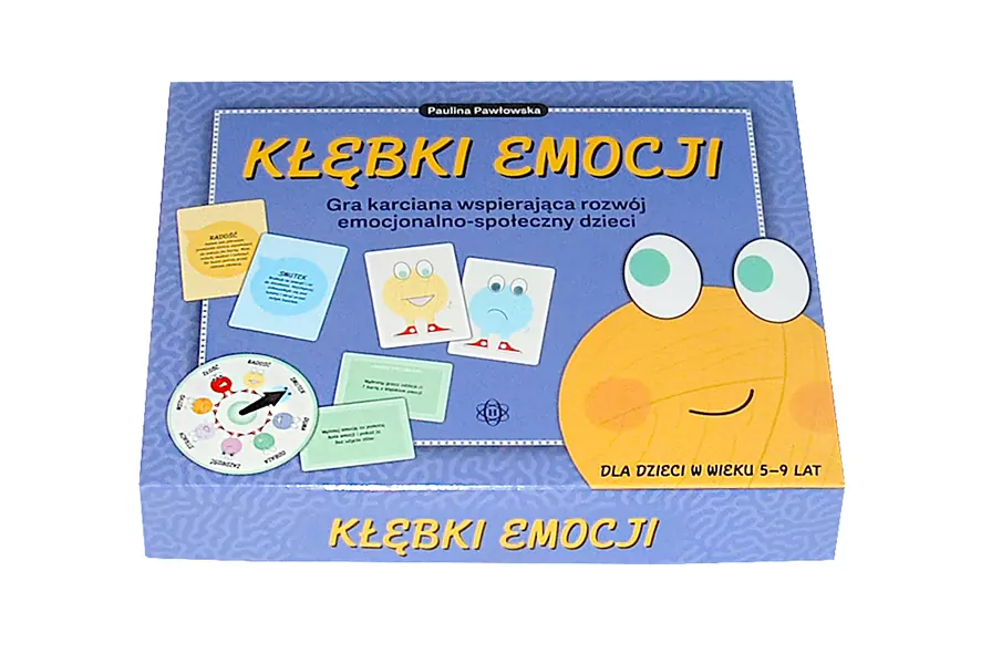 Kłębki emocji. Gra karciana wspierająca rozwój - tantis.pl