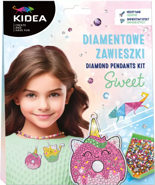 KIDEA. Diamentowe zawieszki Sweet - tantis.pl