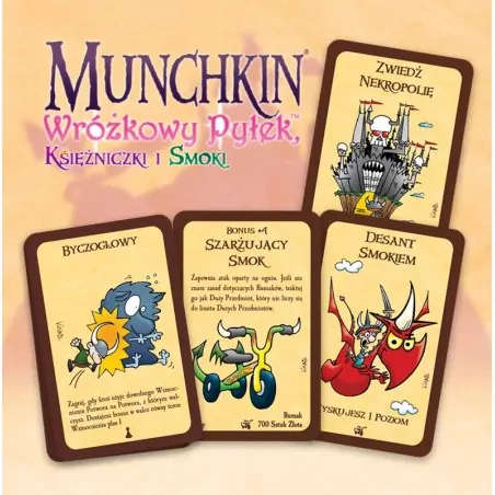 Munchkin - Wróżkowy Pyłek, Księżniczki i Smoki - tantis.pl
