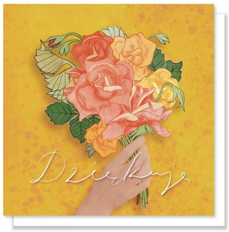 Kartka okolicznościowa: Dziękuję - tantis.pl