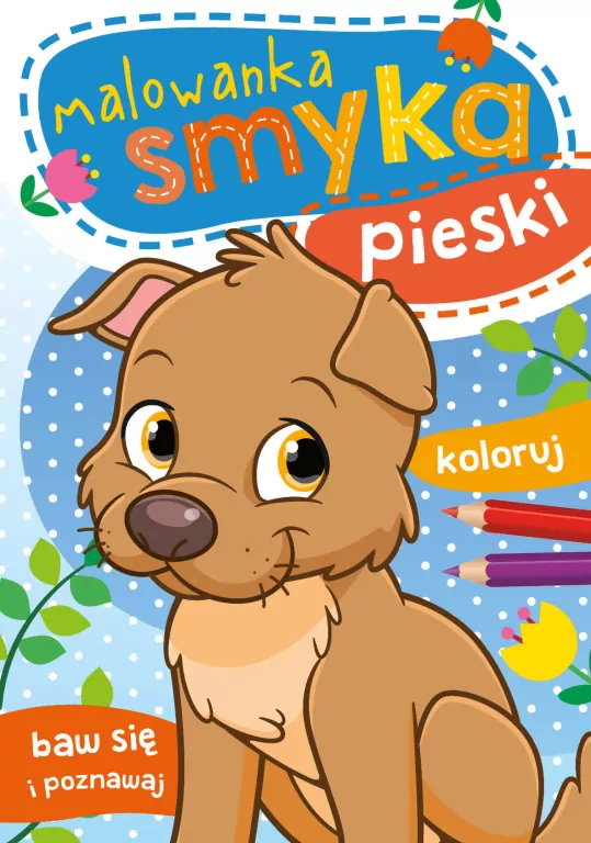 Malowanka smyka. Pieski - tantis.pl