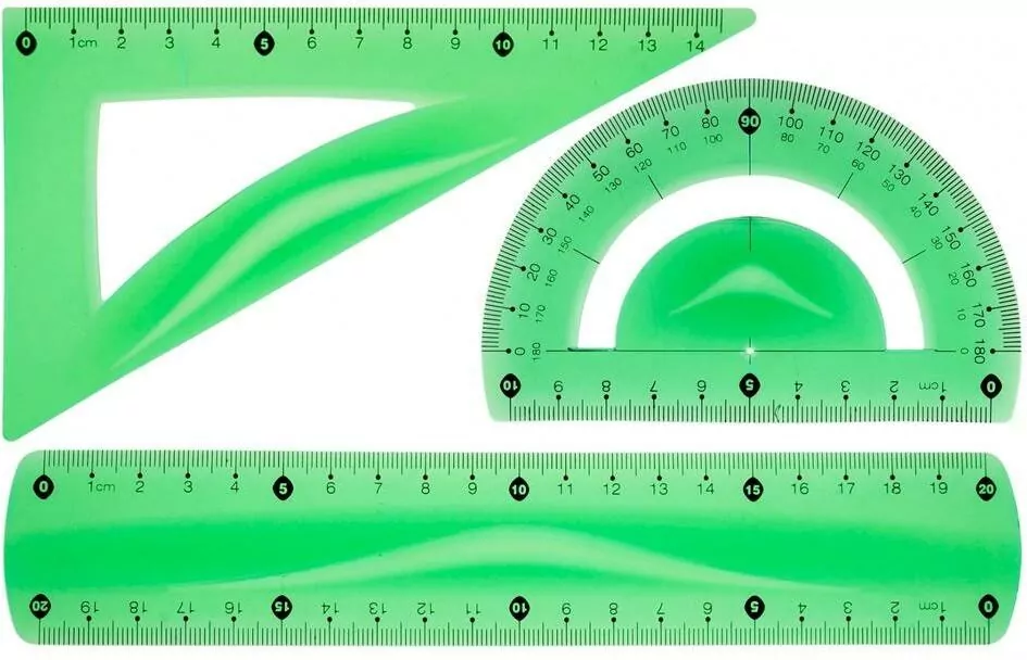 Zestaw geometryczny zielony BL010-ZK - tantis.pl