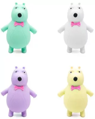 Miś gumowy z kokardką do ściskania p12 mix cena za 1 szt