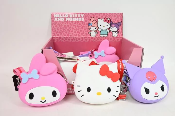 Torebeczka Hello Kitty D Kitty & Friends Różowa - tantis.pl