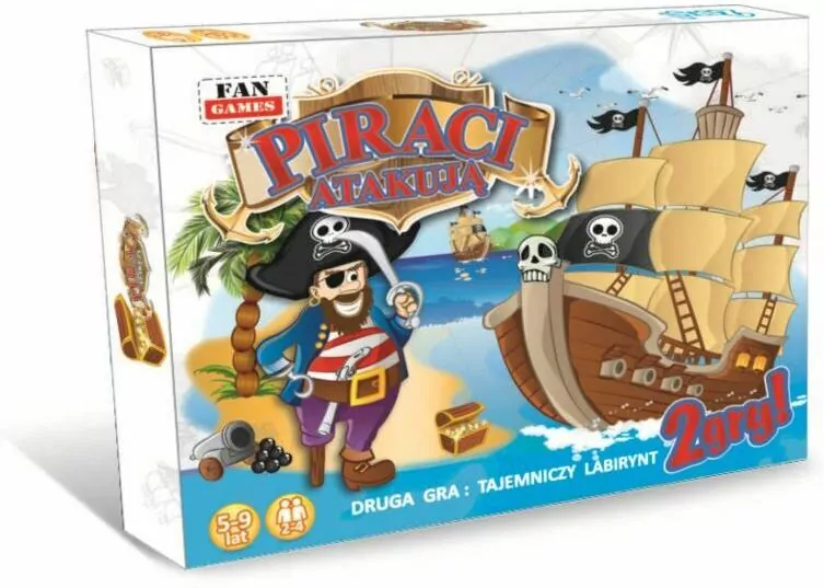 Piraci atakują + Labirynt FAN - tantis.pl