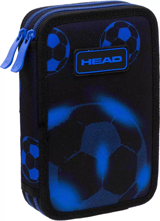 Piórnik podwójny bez wyp Head Neo Blue Football - tantis.pl