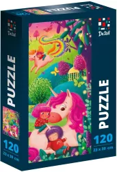 Puzzle 120 De.tail. Tęczowy spacer