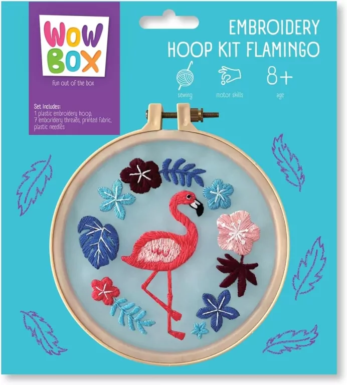 Wow Box. Zestaw do haftowania Flaming - tantis.pl