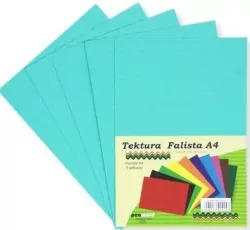 Tektura falista A4. Jasnoniebieska