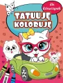 Tatuuję - koloruję. Dla dziewczynek - tantis.pl