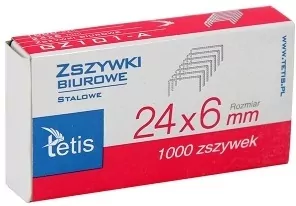 Zszywki biurowe 24/6 GZ101-A - tantis.pl