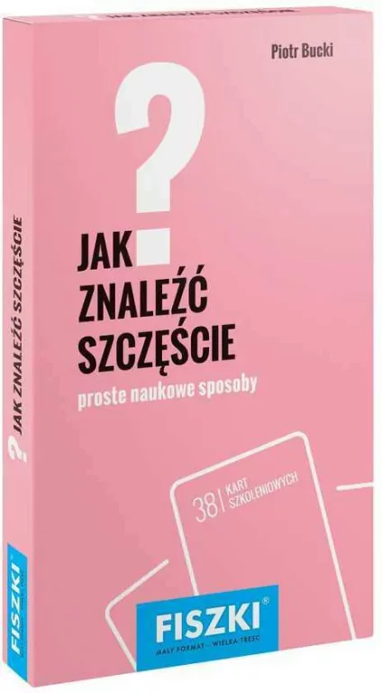Jak znaleźć szczęście? Fiszki - tantis.pl