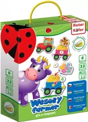 Wesoły farmer. Gra edukacyjna z rzepami. RK1040-03