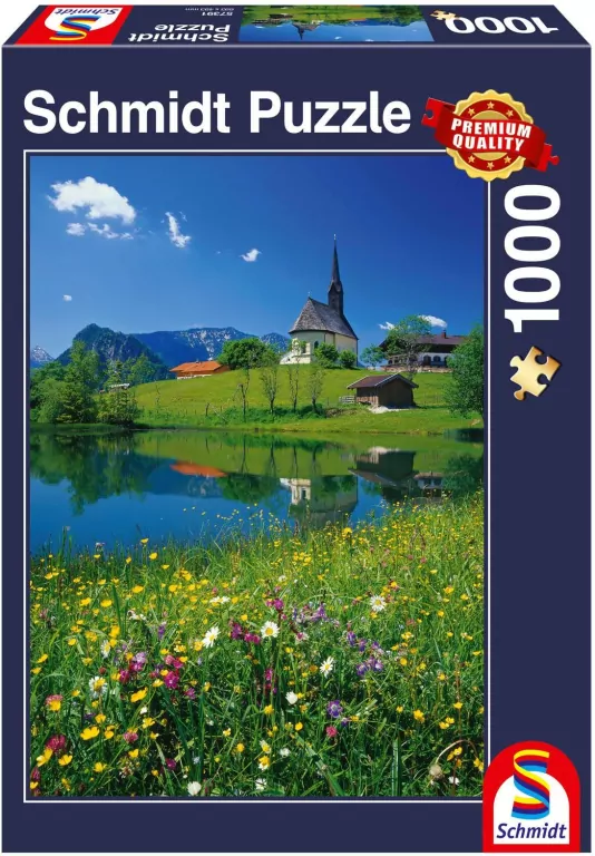 Schmidt Spiele. Puzzle 1000. Inzell, Bawaria, Niemcy - tantis.pl