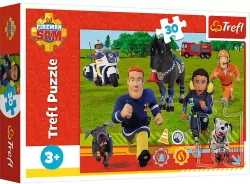 Puzzle 30. Gotowi do pomocy. Strażak Sam
