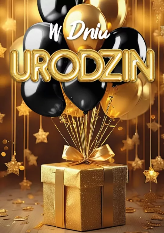 Karnet B6 3D Urodziny - tantis.pl