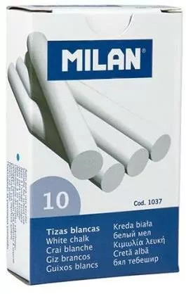 Kreda biała 10 sztuk MILAN - tantis.pl