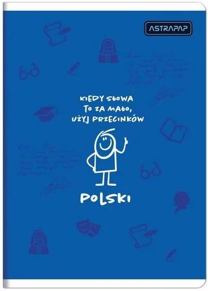 Zeszyt A5/60K linia Polski - tantis.pl