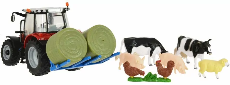 Britains Massey Ferguson. Zestaw - tantis.pl