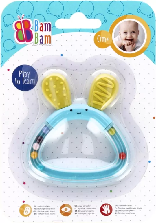 Grzechotka zajączek BAM BAM - tantis.pl