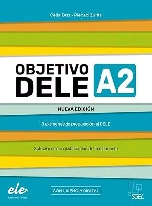 Objetivo DELE A2 Nueva Edicion 2024 + online - tantis.pl