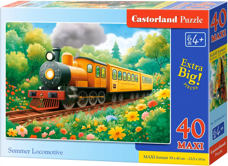 Puzzle 40 Summer Locomotive - tantis.pl
