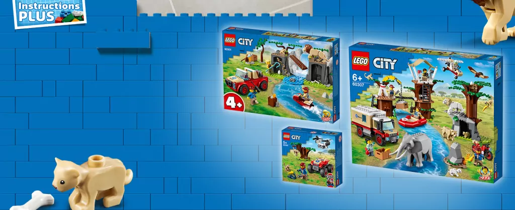 LEGO® City. Terenówka ratowników dzikich zwierząt. 60301 - tantis.pl