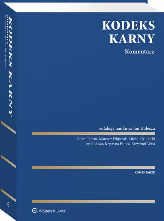 Kodeks karny. Komentarz - tantis.pl