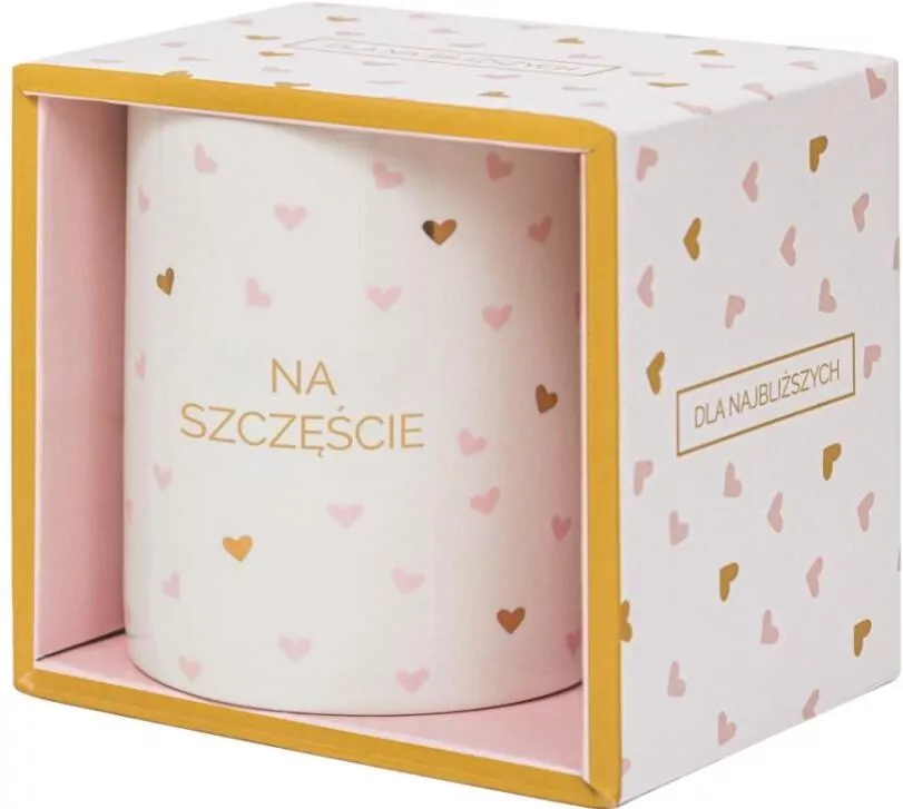 Kubek prezentowy - Na szczęście - tantis.pl