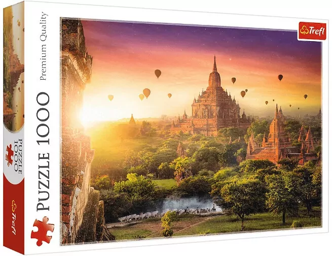 Puzzle 1000. Starożytna świątynia, Birma - tantis.pl