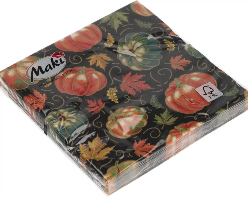 SERWETKA PAP 3W 330X330 DYNIE/CZAR PM OP - tantis.pl