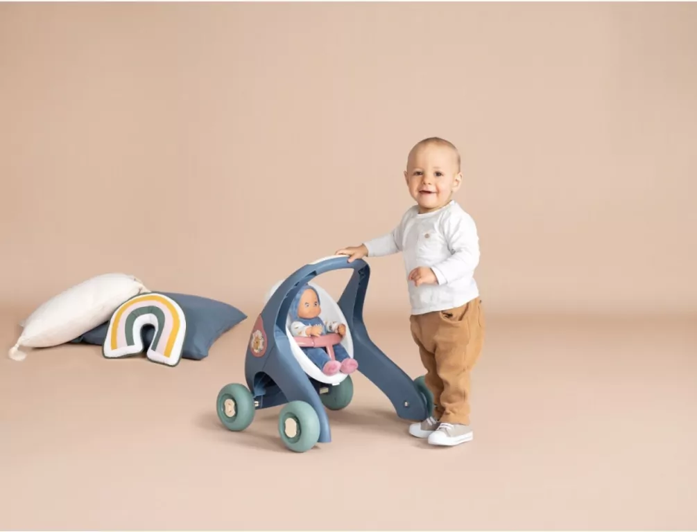 Smoby. Chodzik 3w1 z lalką - tantis.pl