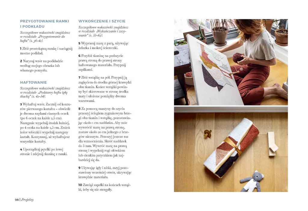 Haft Punch Needle. Poznaj nową technikę haftowania - tantis.pl