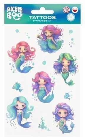 Tatuaże Syrenki - tantis.pl