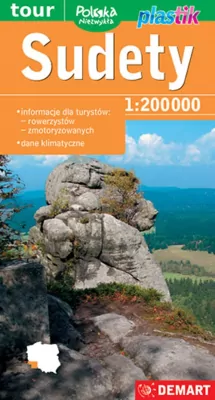 Mapa Sudety 1:200 000