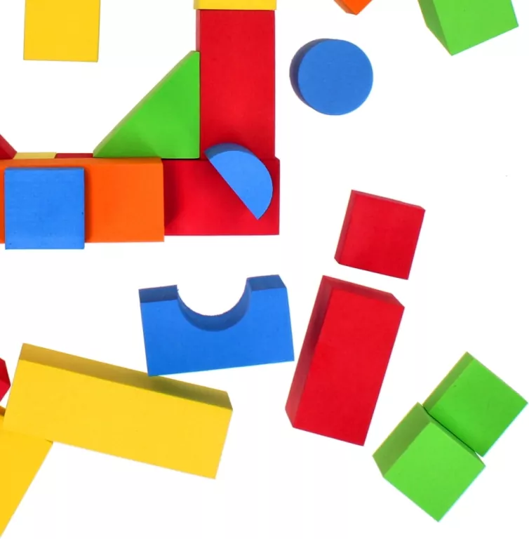 Klocki piankowe 46 elementów - tantis.pl