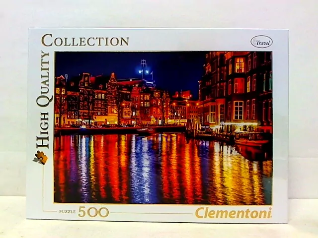 Puzzle 500. High Quality Collection. Amsterdam nocą - tantis.pl