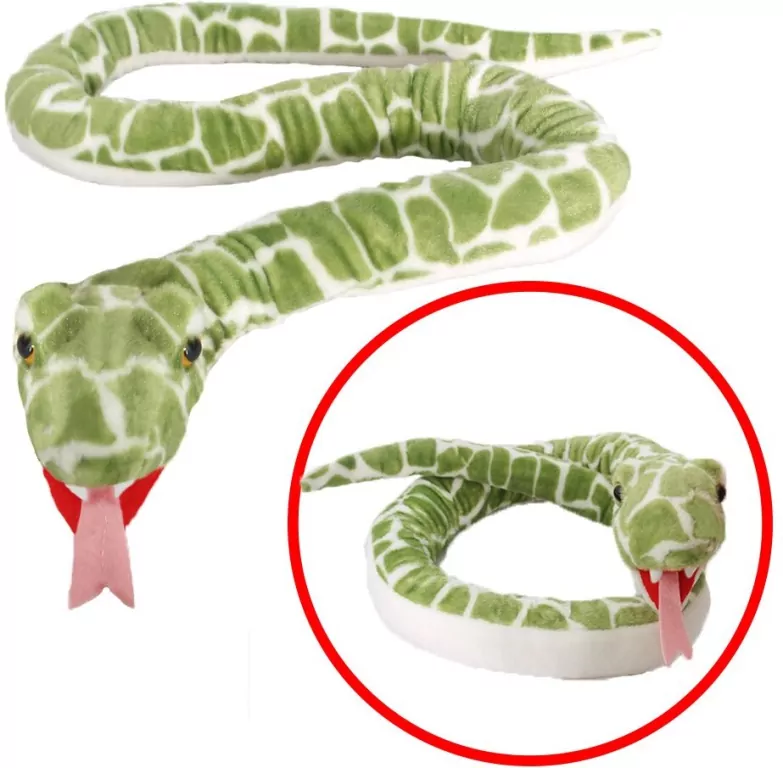 Wąż zielony 210cm - tantis.pl