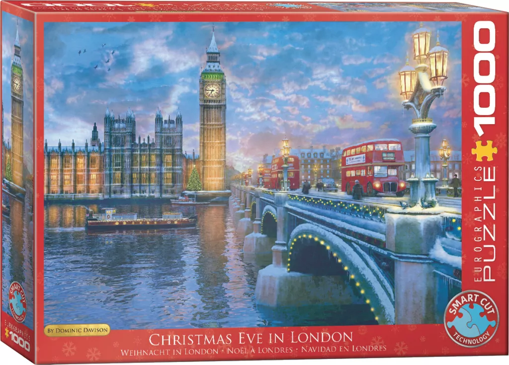 Puzzle 1000 Wigilia w Londynie - tantis.pl