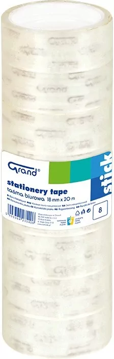 Taśma biurowa 18mmx20m  GRAND - tantis.pl