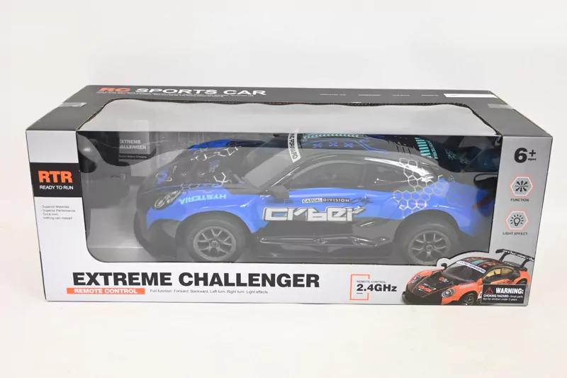 Auto zdalnie sterowane niebieskie 1:8 - tantis.pl