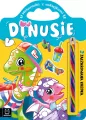 Malowanka z naklejkami Dinusie - tantis.pl