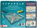 Scrabble Drewniane płytki i stojaki Rodzinna gra - tantis.pl