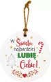 Zawieszka ceramiczna Boże Narodzenie - tantis.pl