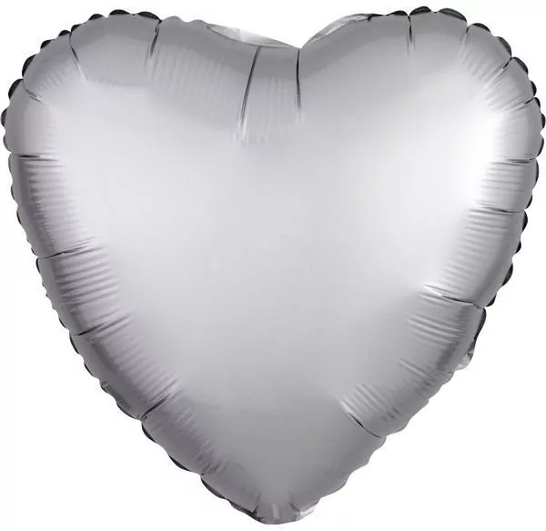 Balon foliowy Lustre srebrny gwiazda 48cm - tantis.pl
