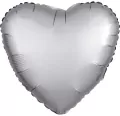 Balon foliowy Lustre srebrny gwiazda 48cm - tantis.pl