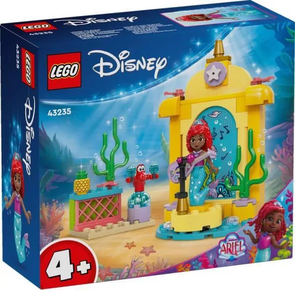 LEGO® Disney. Scena muzyczna Arielki. 43235 - tantis.pl