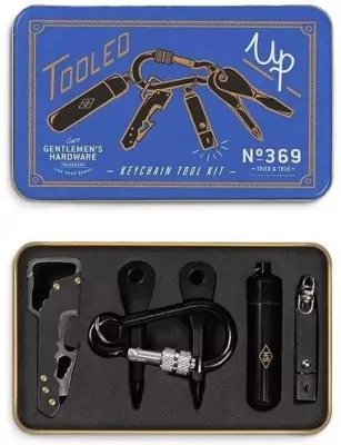 Niezbędnik podróżny Keychain Tool Kit w puszce